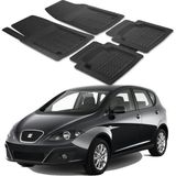 Oto Pandami Seat Altea 2004-2015 Uyumlu Paspas Seti PP877A1 - Siyah