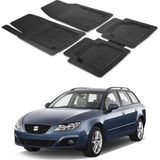 Oto Pandami Seat Exeo St 2009 - 2013 Uyumlu Paspas Seti PP071A1 - Siyah