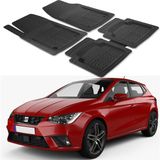 Oto Pandami Seat Ibiza 5 2017+ Uyumlu Paspas Seti PP883A1 - Siyah