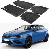 Oto Pandami Seat Leon Cupra 2017+ Uyumlu Paspas Seti PP886A1 - Siyah