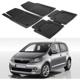 Oto Pandami Skoda Citigo 2011+ Uyumlu Paspas Seti PP889A1 - Siyah