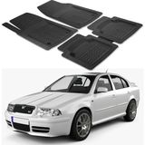 Oto Pandami Skoda Octavia 2004-2013 Uyumlu Paspas Seti PP892A1 - Siyah