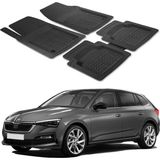 Oto Pandami Skoda Scala 2018+ Uyumlu Paspas Seti PP896A1 - Siyah