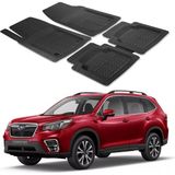 Oto Pandami Subaru Forester 2018+ Uyumlu Paspas Seti PP912A1 - Siyah