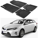 Oto Pandami Toyota Auris E180 2012-2019 Uyumlu Paspas Seti PP935A1 - Siyah