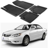 Oto Pandami Toyota Camry 6 2006-2011 Uyumlu Paspas Seti PP938A1 - Siyah