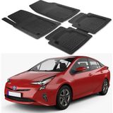 Oto Pandami Toyota Prius 3 2009-2016 Uyumlu Paspas Seti PP949A1 - Siyah