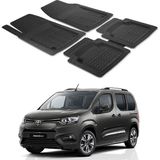 Oto Pandami Toyota Proace City 2020 + Uyumlu Paspas Seti PP041A1 - Siyah