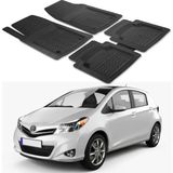 Oto Pandami Toyota Yaris XP13 2011-2019 Uyumlu Paspas Seti PP958A1 - Siyah