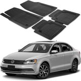 Oto Pandami Volkswagen Jetta 2000-2021 Uyumlu Paspas Seti PP963A1 - Siyah