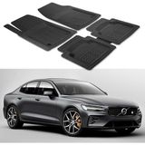 Oto Pandami Volvo S60 3 Gen. 2018+ Uyumlu Paspas Seti PP970A1 - Siyah