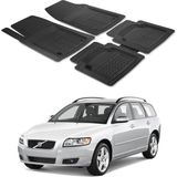 Oto Pandami Volvo V50 2004 - 2012 Sw Uyumlu Paspas Seti PP028A1 - Siyah