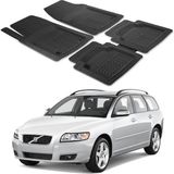 Oto Pandami Volvo V50 2004-2012 Uyumlu Paspas Seti PP978A1 - Siyah