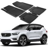 Oto Pandami Volvo XC40 2017+ Uyumlu Paspas Seti PP985A1 - Siyah
