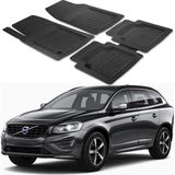 Oto Pandami Volvo XC60 2 2017+ Uyumlu Paspas Seti PP987A1 - Siyah