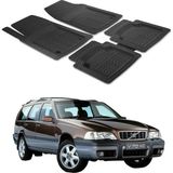 Oto Pandami Volvo XC70 Typ L 1996 - 2000 Sw Uyumlu Paspas Seti PP024A1 - Siyah