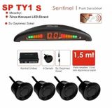 Oto Park Sensörü Led Ekranlı Türkçe Ses İkazlı Siyah Renk 22 mm