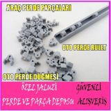Oto Perde Rulet-Oto Perde Düğmesi-Oto Perde Ray Plastiği-Rulet