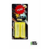 Oto Petek Kalorifer Kokusu Sarı - 2paket (8adet) - Clips Mandal Araba Kokusu