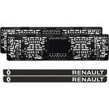 Oto Plakalık Renault Lüx Pleksi Plakalık