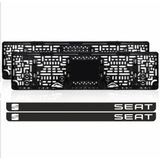 Oto Plakalık Seat Parlak Pleksi Plakalık