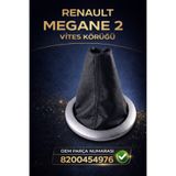 Oto Pusula Renault Megane 2 Vites Körüğü 2002-2009 Uyumlu Suni Deri Vites Körüğü OEM 8200454976