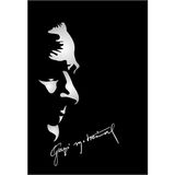 Oto Sticker Atatürk Silüeti Ve Gazi Mustafa Kemal Imza Stickeri Gümüş M. Gri - 30x10cm