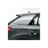 Oto Sticker Audi Quattro Yan Arka Çamurluk Yazısı 2 Adet Set - 23cm - Renkli