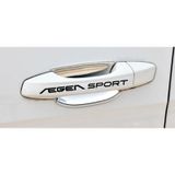 Oto Sticker Fiat Egea Sport Kapı Kolu Ve Jant Sticker Seti 8 Adet