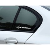 Oto Sticker Honda Civic Nabız Kalp Atışı Sticker 2 Adet