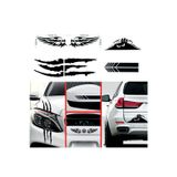 Oto Sticker Mega 4lü Paket Dikiz Kanat Monster Pençe Bagaj Sticke