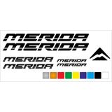 Oto Sticker Merida Bisiklet Kadro Sticker Seti Premium Kalite - Mavi - Çoklu