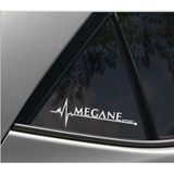 Oto Sticker Renault Megane 2 Nabız Kalp Atışı Sticker 2 Adet