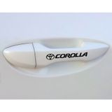 Oto Sticker Toyota Corolla Kapı Kolu Ve Jant Sticker Seti 8 Adet
