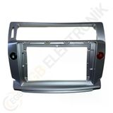OTO TABLET ÇERÇEVE CITROEN C4 2004-2009 9'' GÜMÜŞ TAC-022