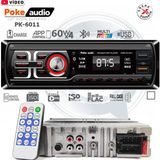 Oto Teyp 4X60 Watt Bt 2xusb Fm Şarjlı Aplikasyonlu Poke PK-6011