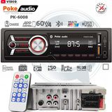 Oto Teyp 4X60 Watt Bt Dual USB Fm Aplikasyonlu Poke PK-6008