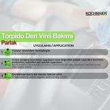 Oto Torpido, Deri ve Vinil Bakım Sütü - Derin Parlaklık Veren Besleyici ve Çatlama Karşıtı U - Standart