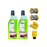 Oto Yıkama Seti Ebrayn 2 Ad Oto Şampuanı + 2 Ad Sünger + 1 Ad Microfiber Bez + 1 Ad Yıkama Eldiveni