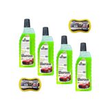 Oto Yıkama Seti Ebrayn 4 Adet 1 Litre Oto Şampuanı + 2 Adet Oto Yıkama Süngeri