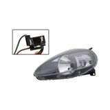 Oto101 Fiat Grande Punto Ön Far Elektrikli Motorlu Koyu Gri Sol 08-09
