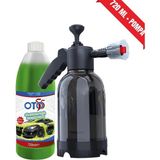 Oto55 Extra Cilalı Neon Yeşil Şampuan + 2 Litre Basınçlı Köpük Atar Pompa