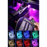 Otoaction Araç Içi Ayak Altı Müziğe Ve Sese Duyarlı Rgb Renkli Kumandalı Led 12 Led