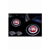 Otoaction OTOACTİON Fiat Araçları Için Pilli Yapıştırmalı / MEsafe Sensörlü Kapı Altı Led Logo / Projektör