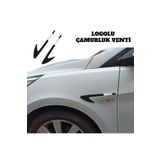 Otoaksefuar Citroen C-elysee Çamurluk Venti Parlak Siyah (logolu)