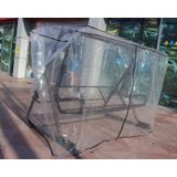 Otobirotoaksesuar Salıncak Koruma Örtüsü Kılıfı Bahçe Salıncak Kılıfı 220X120X150 Şeffaf
