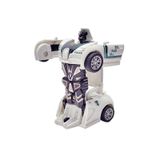 Otobot Polis Bugatti Transformers Robot Araba