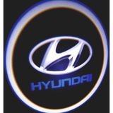 OtoÇizgi Hyundai Pilli Yapıştırmalı Kapı Altı Led Hayalet Logo Mesafe Sens OtoÇizgi
