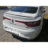 OtoÇizgi Renault Megane 4 Sedan Kasa Bagaj Üstü Spoiler Piano Black-Beyaz OtoÇizgi