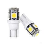 OtoÇizgi T10 5 Ledli Smd Evrensel Park Lambası Beyaz Işık Takım 2 Adet OtoÇizgi